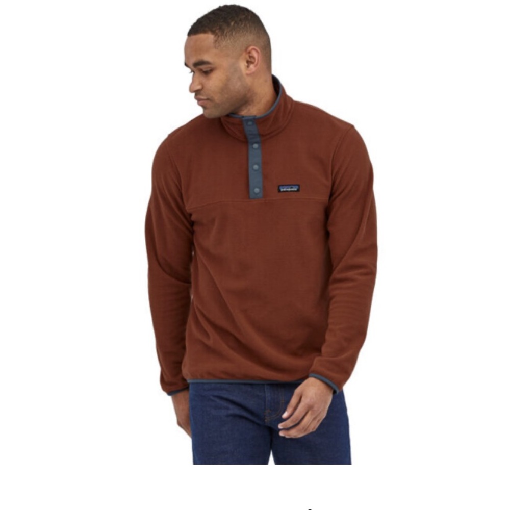 Patagonia Brown Snap-T Pullover